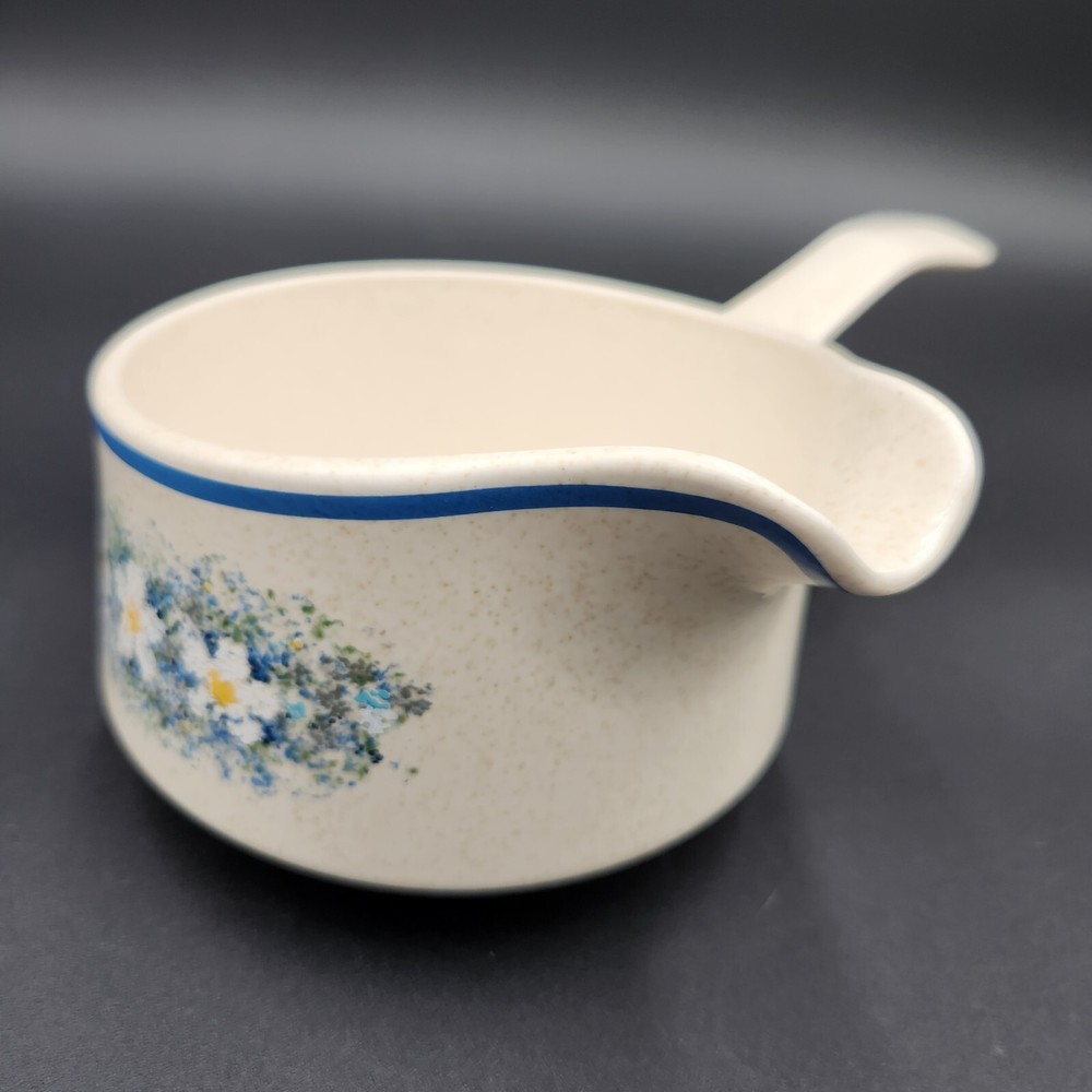Vintage Lenox Temperware Dewdrops Pattern  Gravy Boat