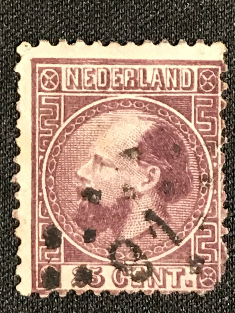 Netherlands SC #11 Used Rounded Corner