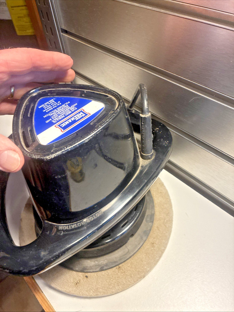 Random Orbital Buffer & Polisher Master Mechanic 9” Pad Size Tool Only No Bonnet