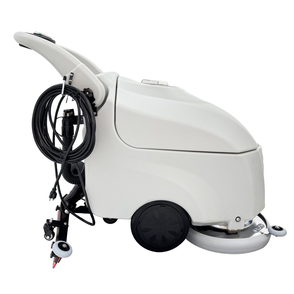 110V Commercial Auto Floor Scrubber Floor Cleaning Brushing Drying Machine