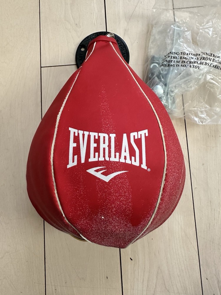 Everlast Speed Bag and Hardware Boxing