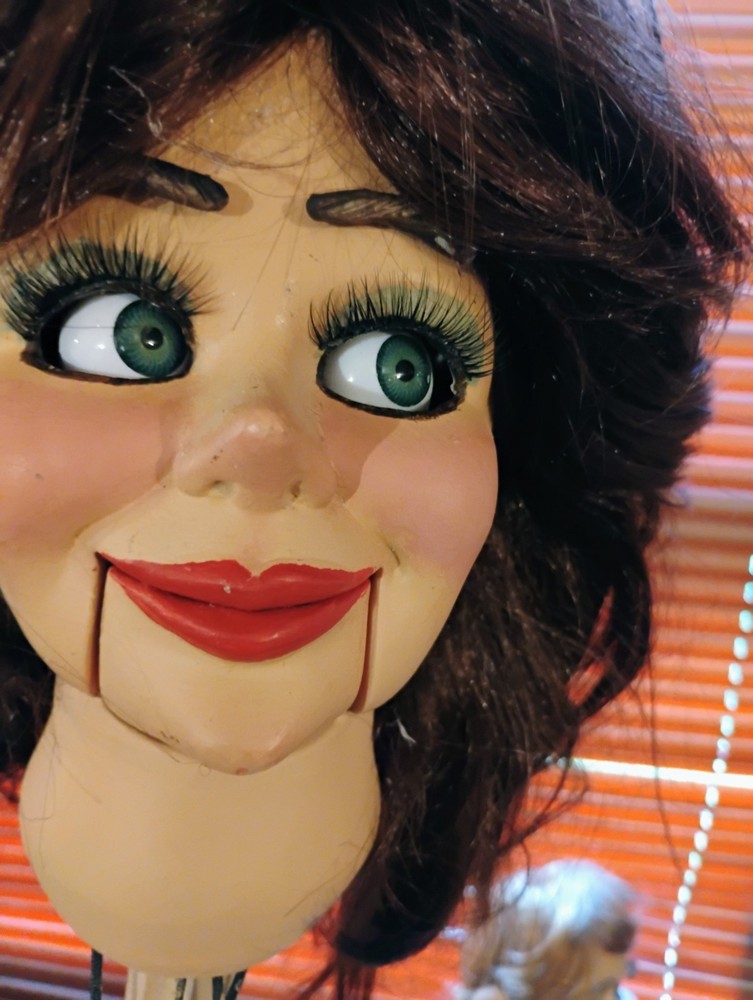 pro style ventriloquist dummy puppet doll  figure