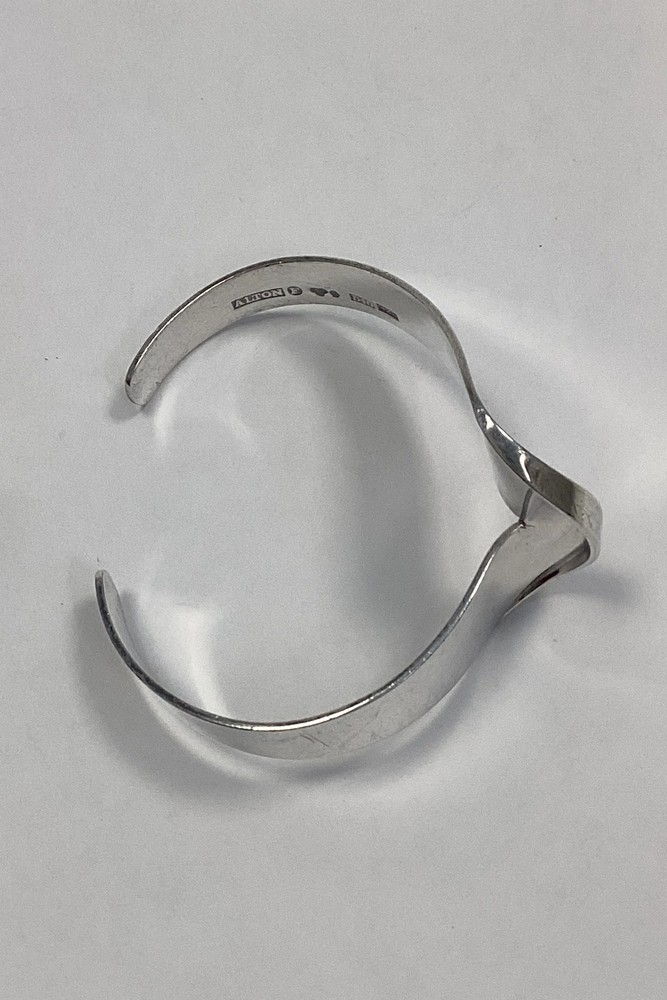 Swedish ALTON open Bangle in Sterling Silver