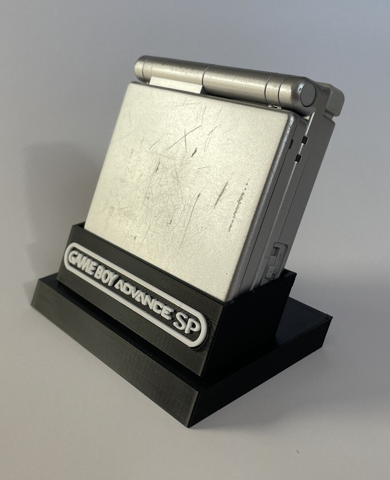 Nintendo Game Boy Advanced SP Holder/Stand/Display ONLY (Customize Colors)