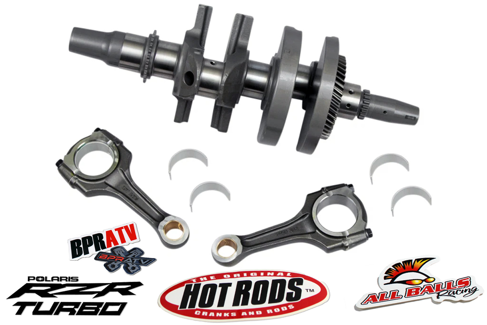 Hot Rods Crankshaft Kit Polaris RZR Turbo Bearings Seal RZR XP Turbo S 2018–2020