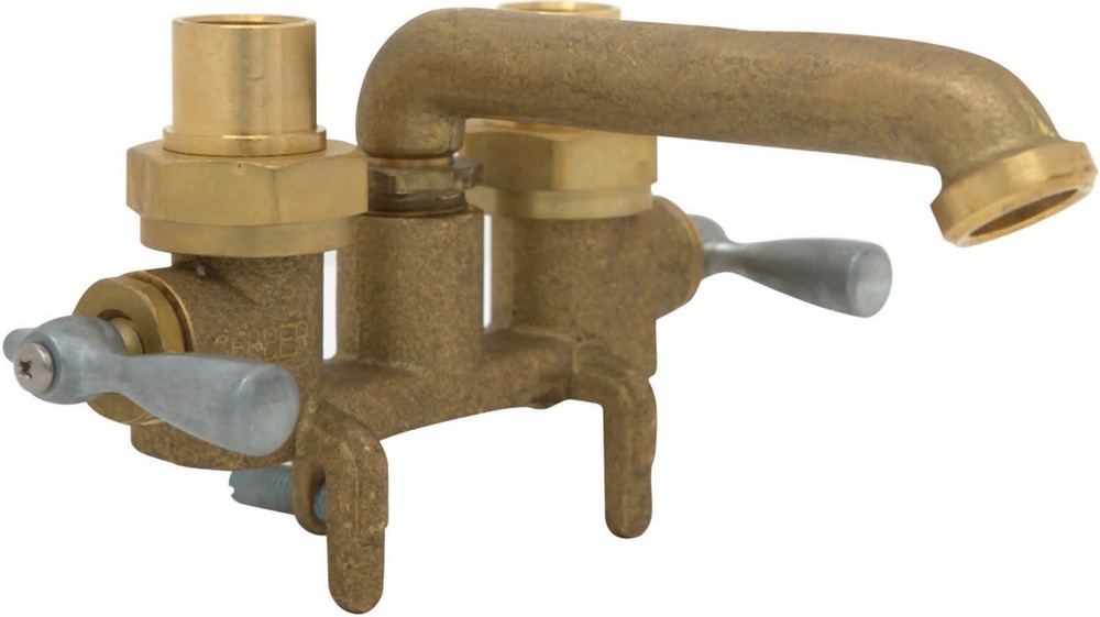 Gerber G0049535 Classics 2.2 GPM Deck Mounted Double Handle - Brass