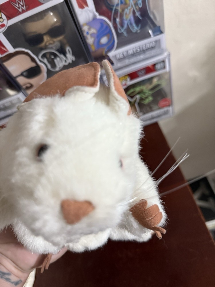 Folkmanis Small White Mouse Puppet About 7”