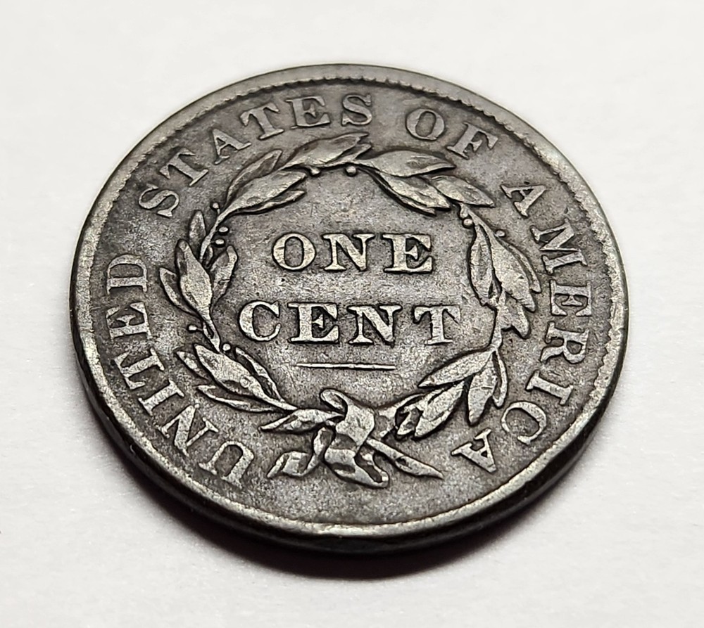 1835 Large Cent – Choice Medium Brown VF