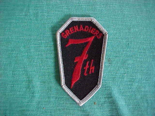 GERMAN GRENADIERS 7TH PATCH