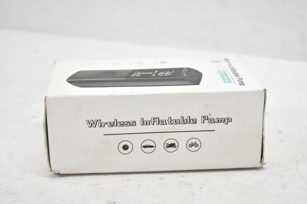 Wireless Inflatable Pump Multifunction Portable Powerful Black 180 PSI Device