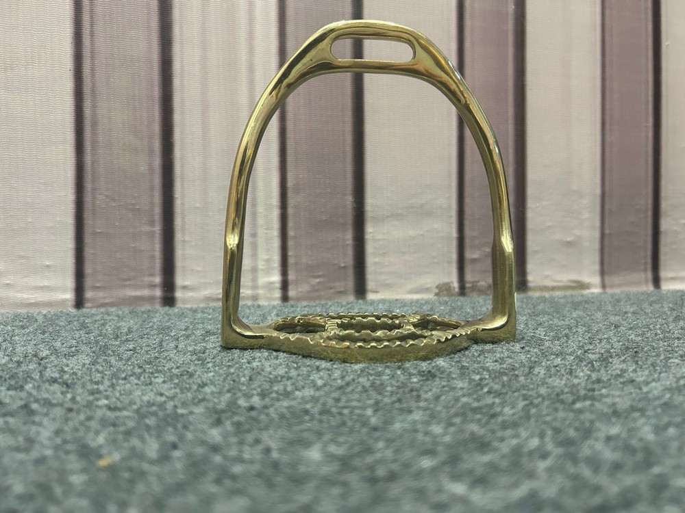 Horse Riding Stirrup-Brass-