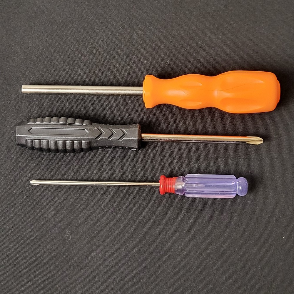 3pc Nintendo GameCube Screwdriver Set Gamebit 4.5mm GameCube N64 Tools