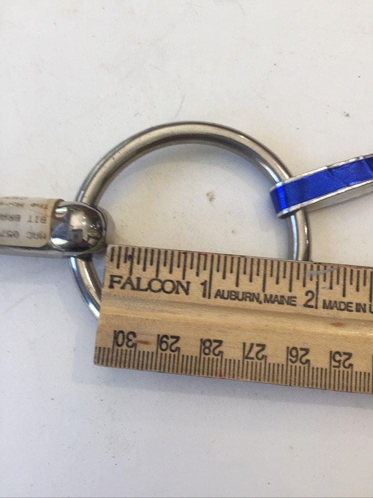 New Eldonian French Link Bradoon Snaffle Bit