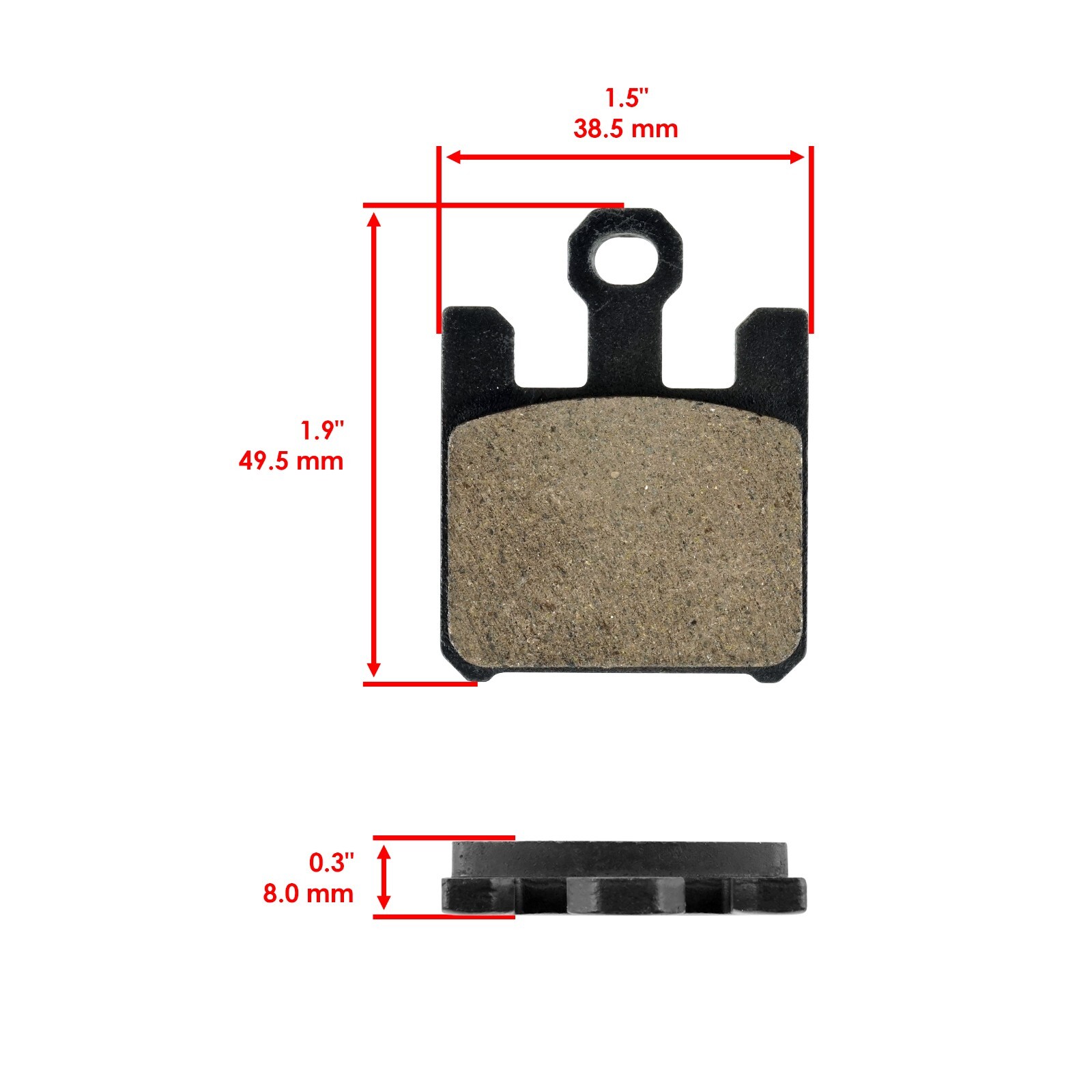 Front & Rear Brake Pads for Kawasaki ZX6R ZX-6R Ninja ZX636 2003 2004 2005 2006