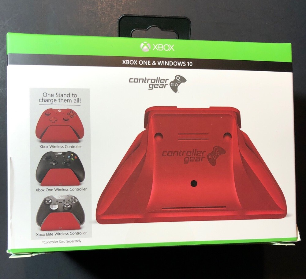 Controller Gear XBOX ONE Pro Charging Stand ONLY [ Oxide RED ] NEW