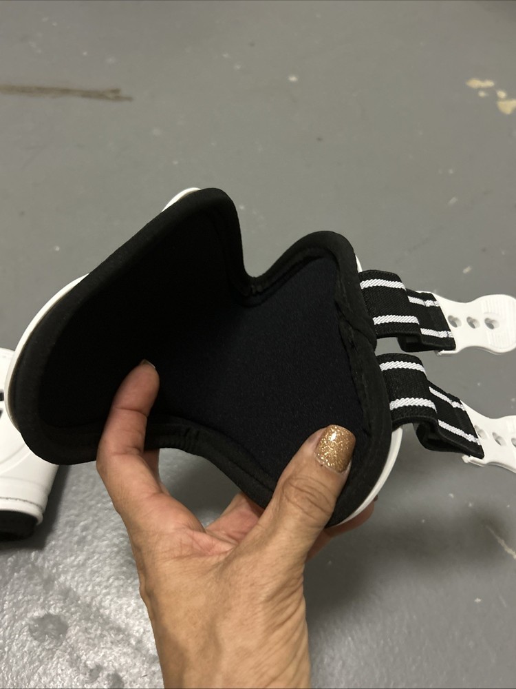 White Fetlock Boots Cob