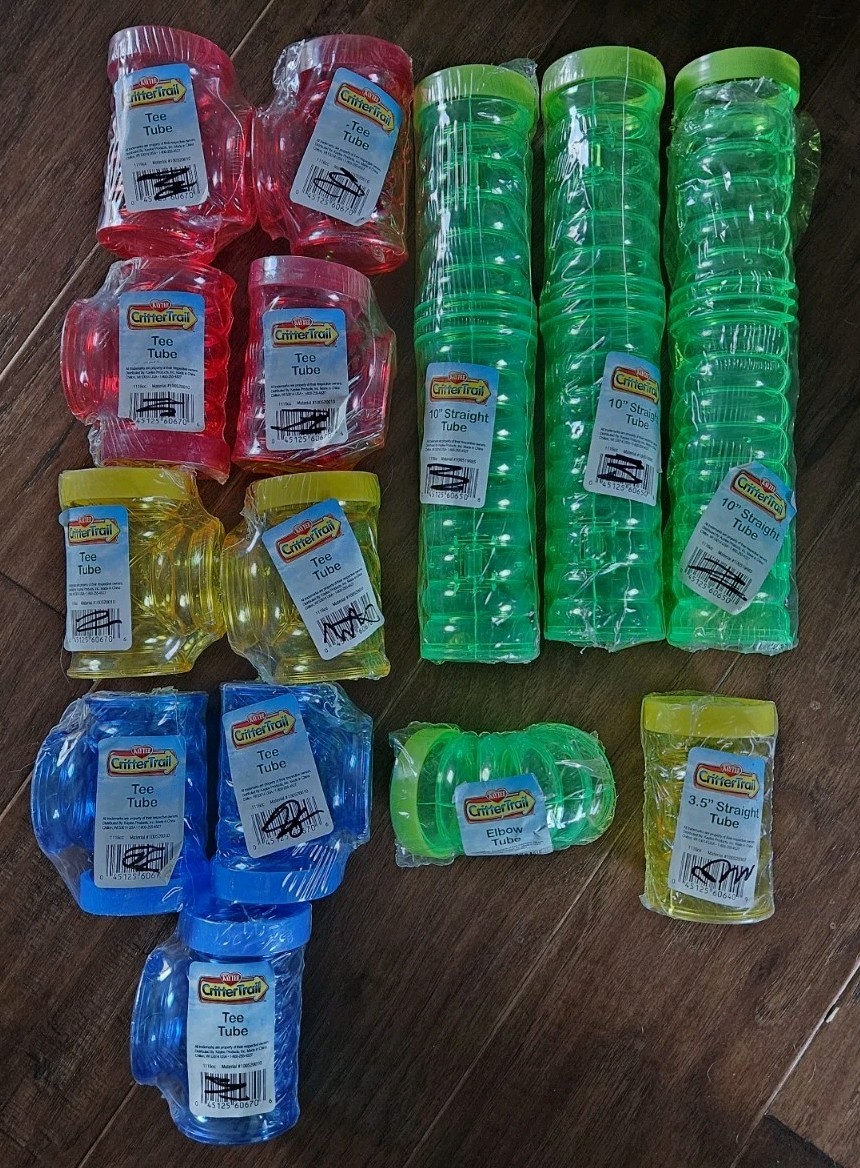 Kaytee Critter Trail Lot of 14 Assorted Tubes! ALL NEW & SEALED! CritterTrail