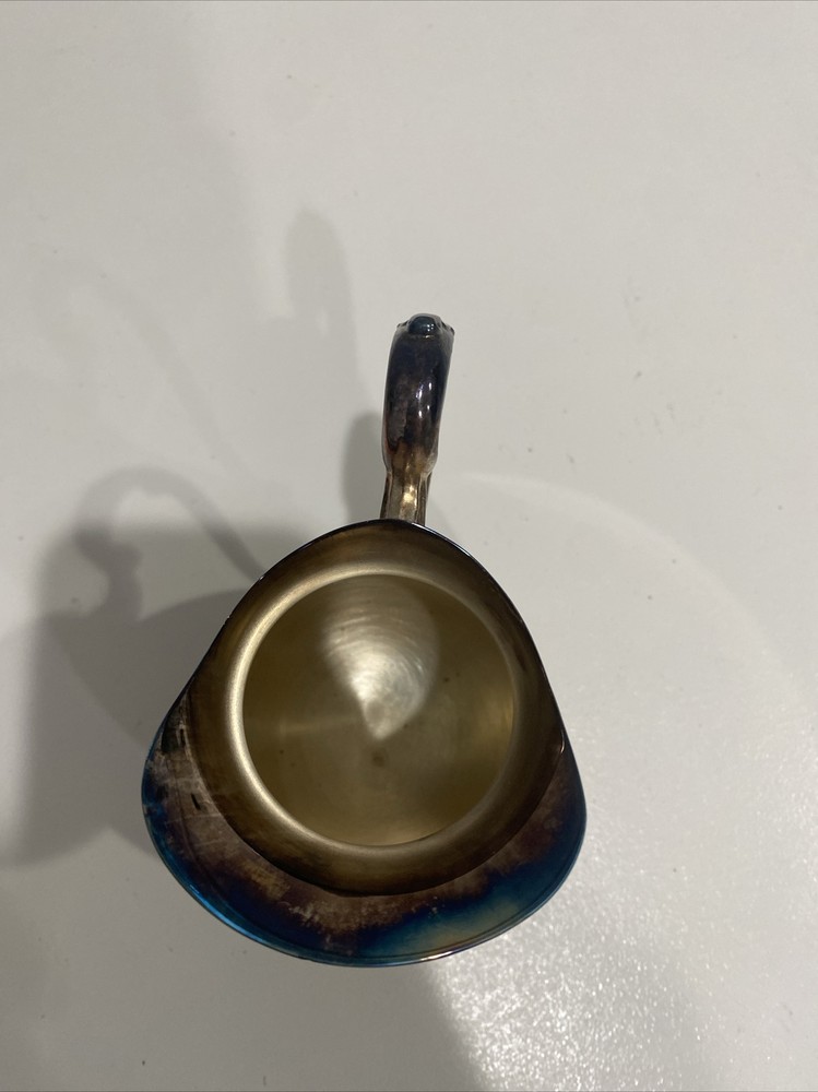 Vintage Silver Pitcher 5.5” Tall