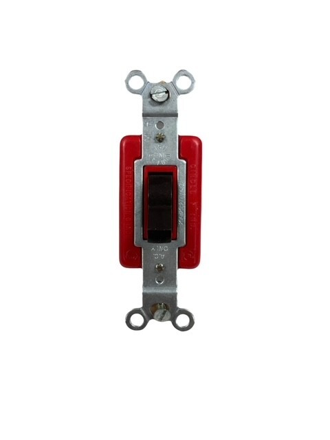 SWITCH TOGGLE CHALLENGER  QUIET SPEC GRADE  20A, 120/277V, Brown