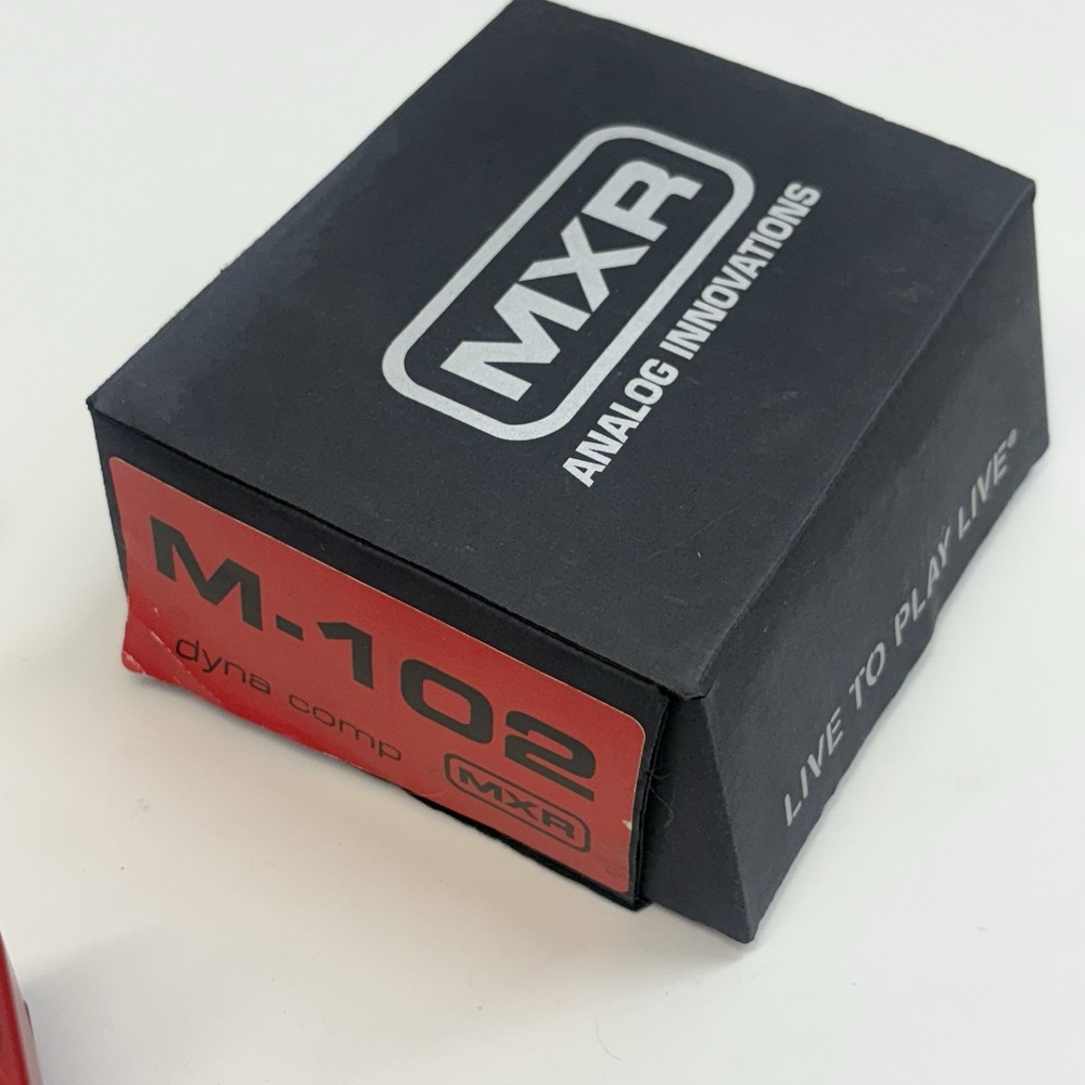 Dunlop MXR M102 Dyna Comp Compressor Pedal Used w/ Box & Knobs Guitar Effects