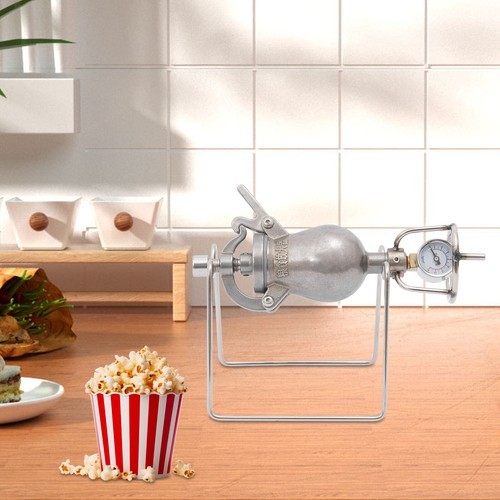 Retro Mini Hand Popcorn Maker Freestanding Popcorn Maker Manual Pop Corn Maker