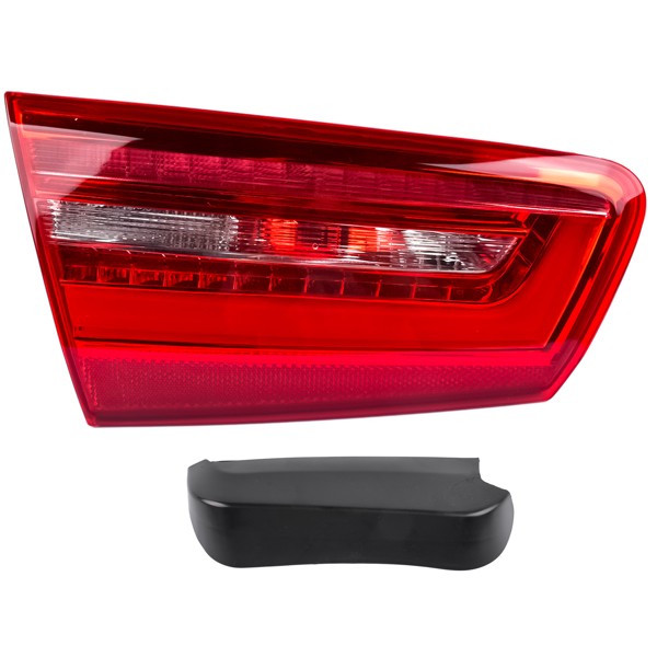 Left LED Rear Inner Tail Lamp Warning Light Driver Side Replacement for Audi A6