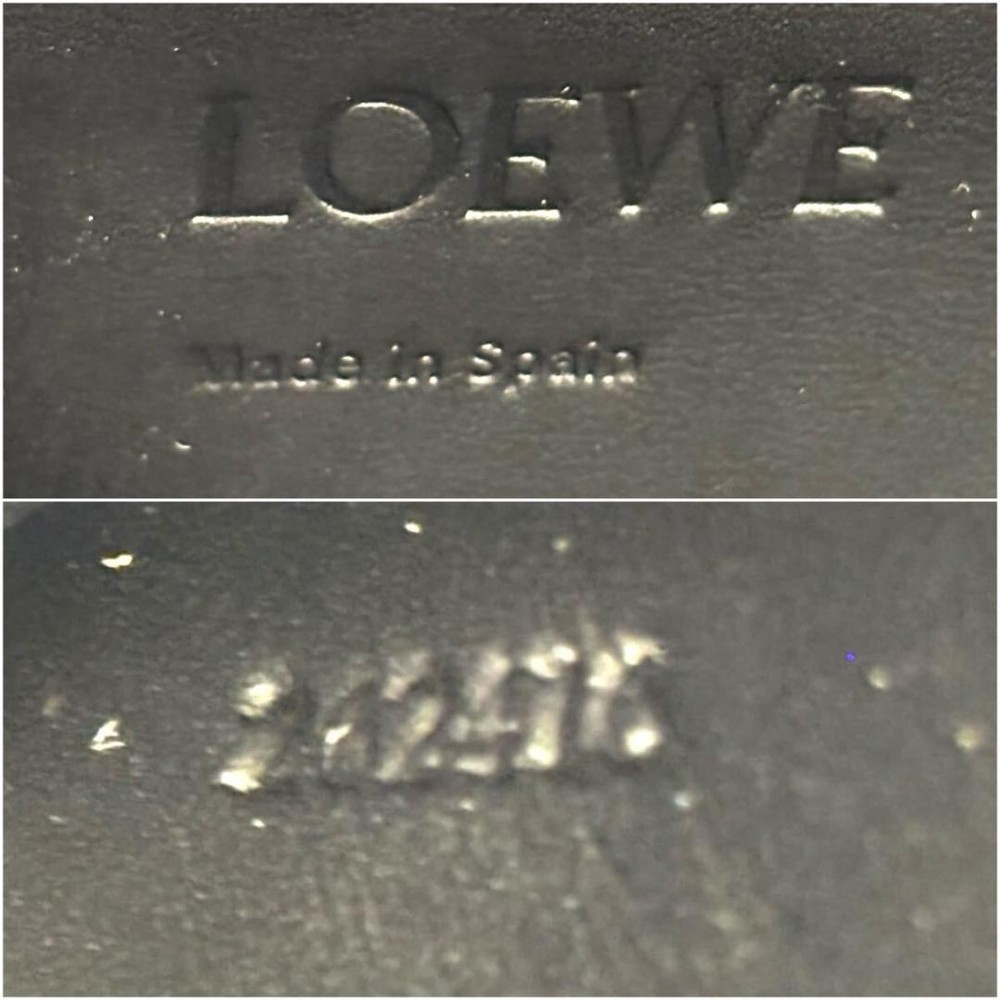 LOEWE Zip Around Long Wallet Black