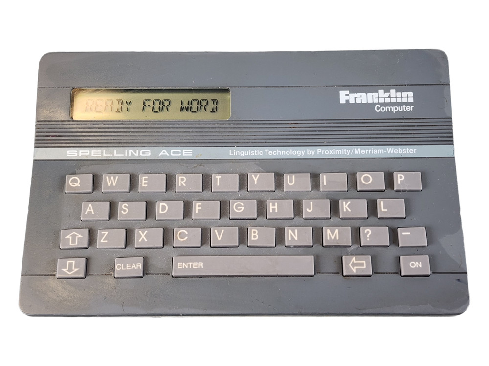 Franklin Spelling Ace SA-98 Handheld Dictionary Thesaurus (Tested - Works)