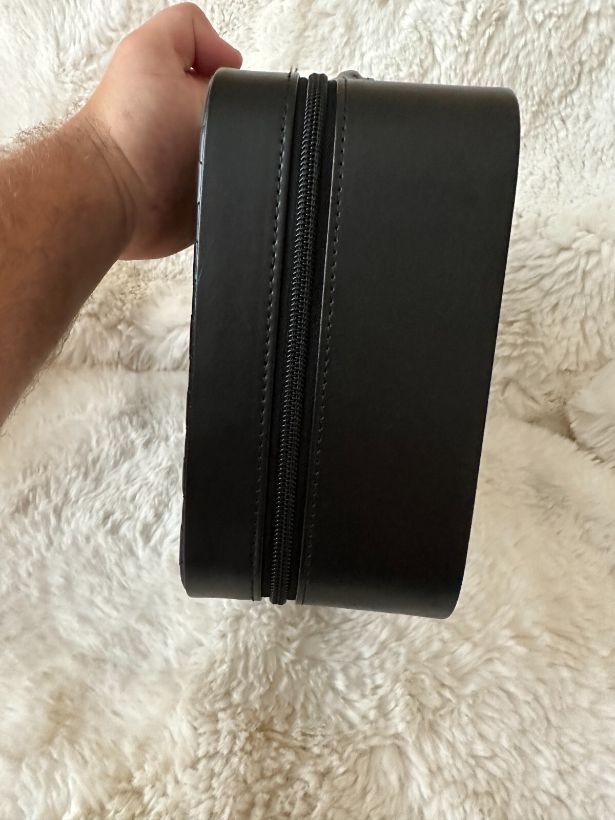 Harlembling Leather Travel Jewelry Box Case