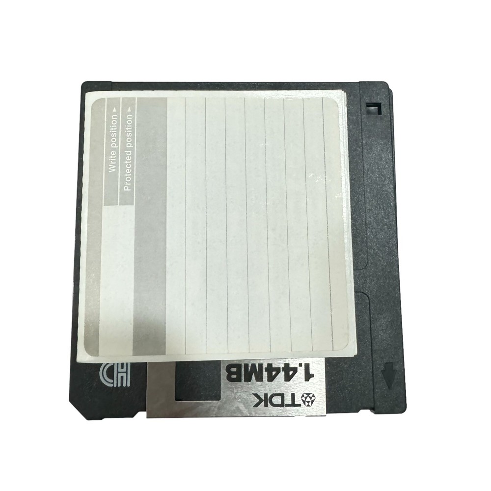 New TDK MF-2HD Micro Floppy Disk 10 Disks Double Sided High Density