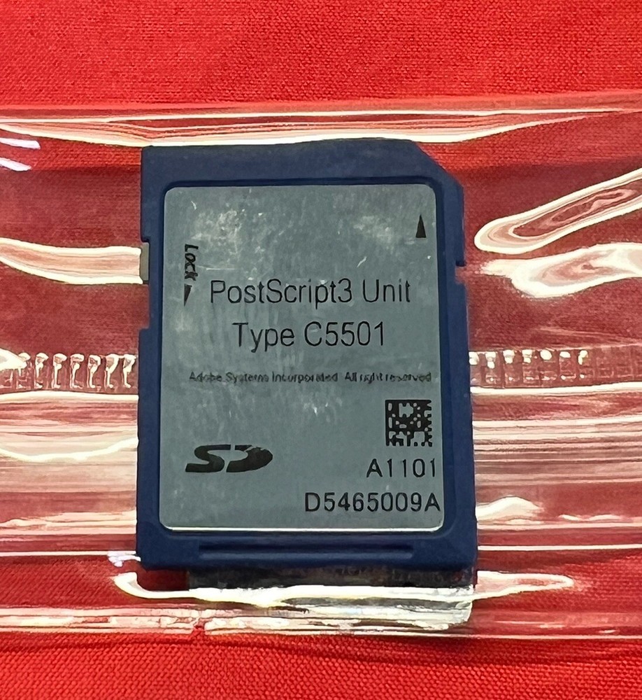 Ricoh Postscript3 Type C5501