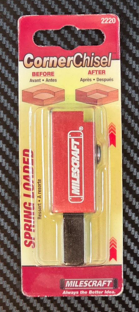 Milescraft Cornerchisel Spring Loaded For Squaring Hinge Recesses #2220