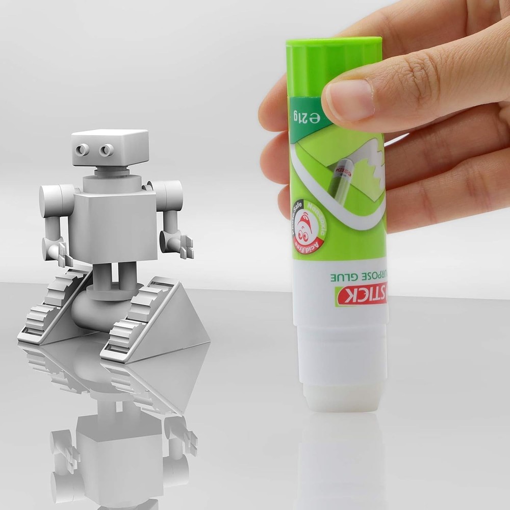 Multi-Functional 3D Printer Glue Sticks - Long-lasting, Water Soluble, 4-Pack