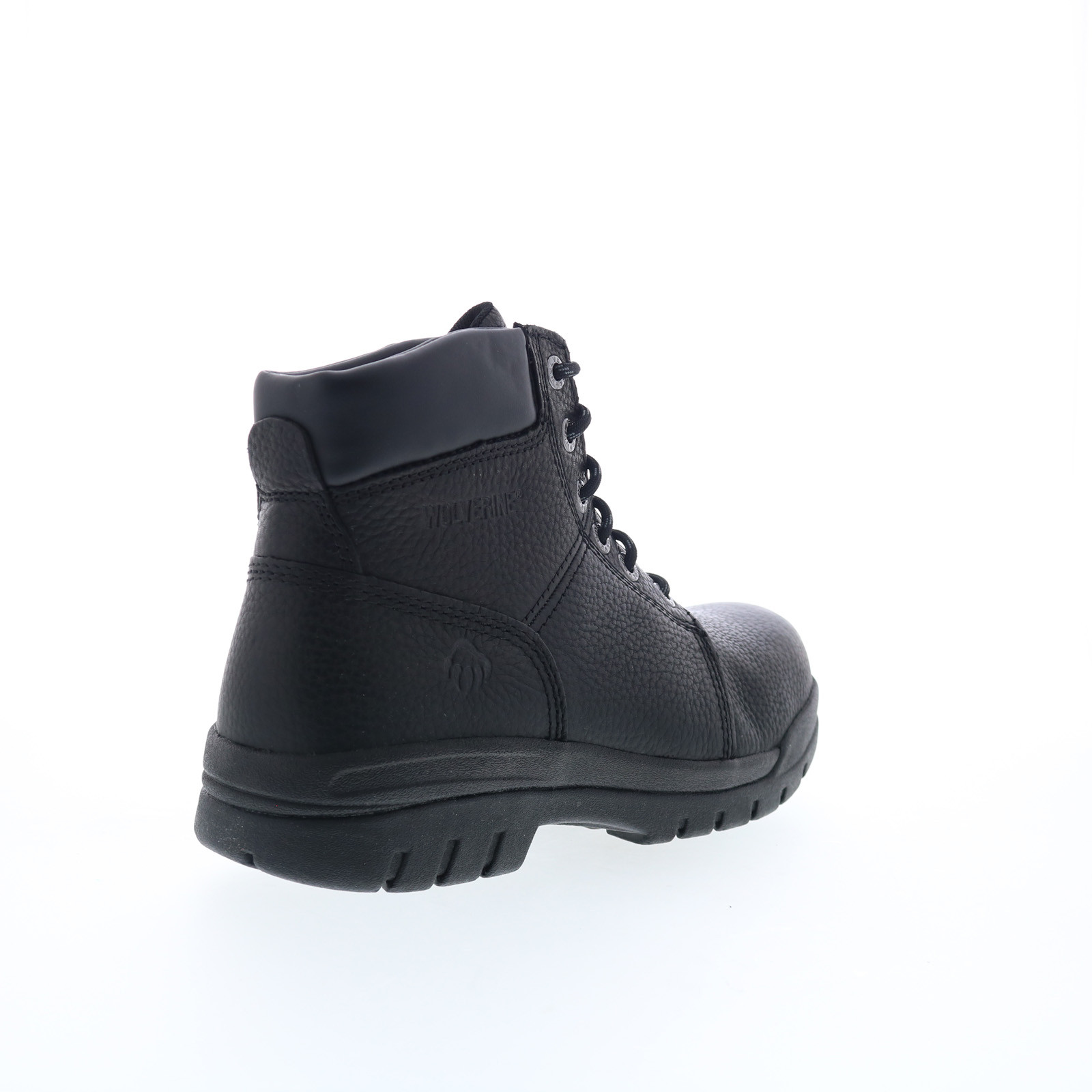 Wolverine Marquette 6" Steel Toe EH Slip Resistant Mens Black Work Boots