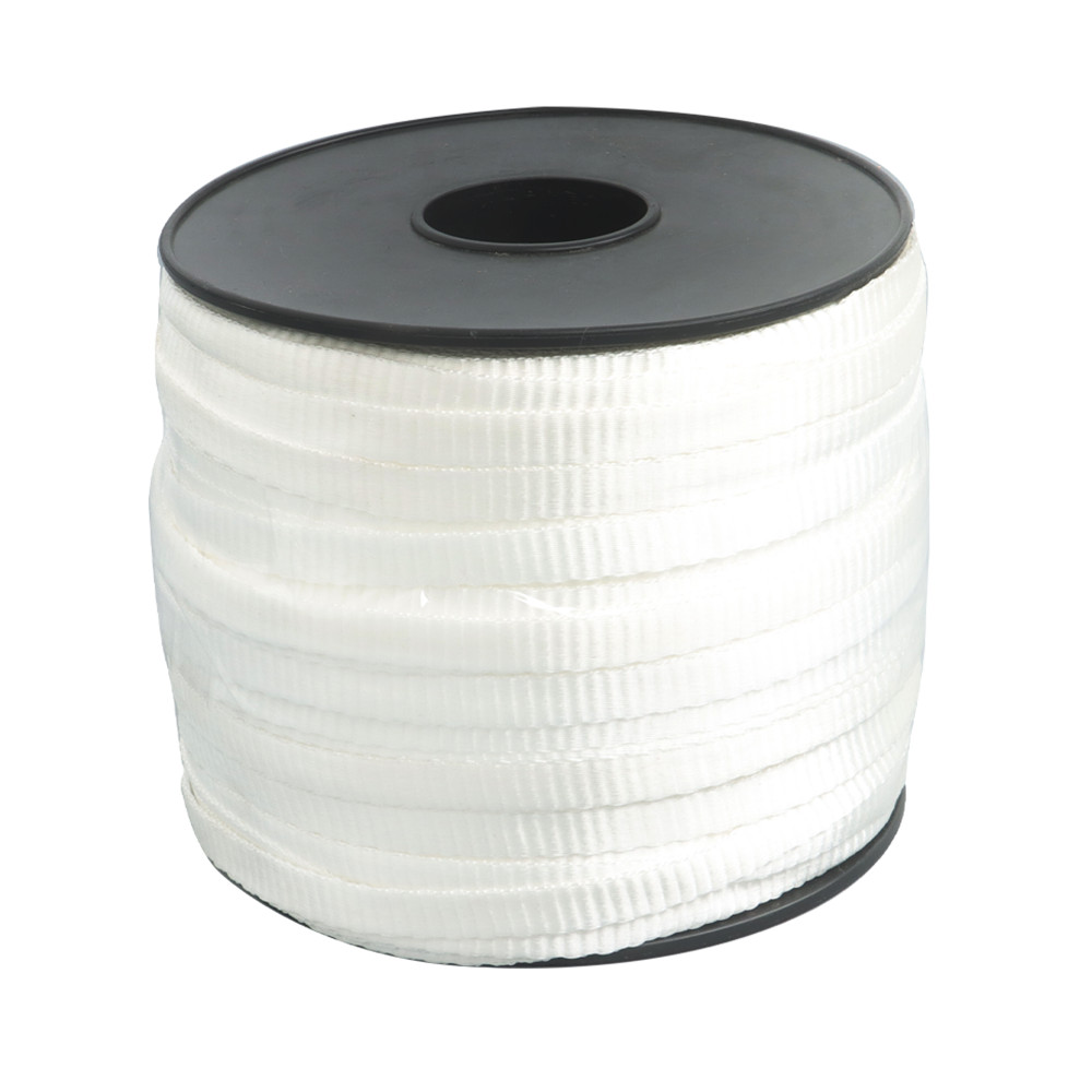1/2" x 528' Mule Tape Flat Rope Printed Webbing Cable Pulling Tape for Packaging