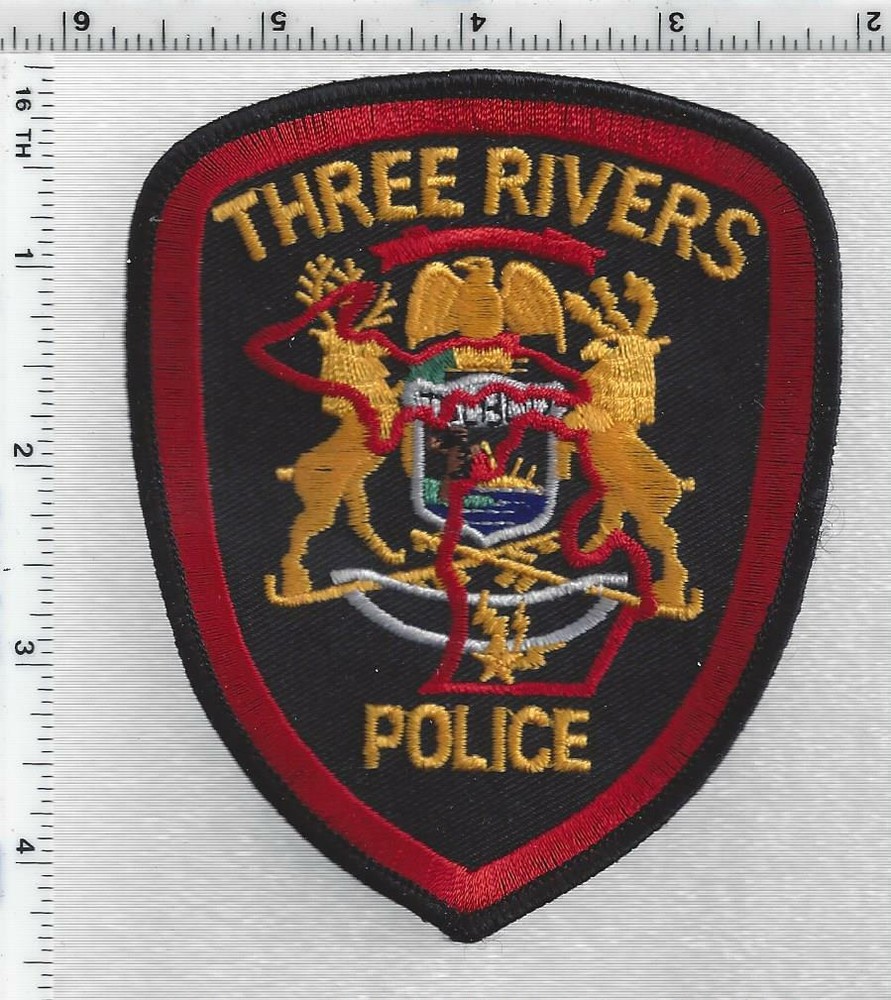 Three Rivers Police (Michigan) 2nd Issue Shoulder Patch