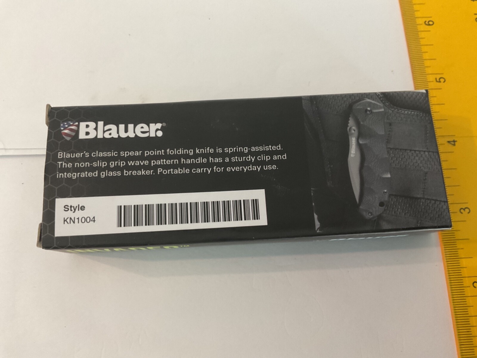 Blauer Folding Knife Invader Style KN1004 Spear Point new Retail 39.99 now 5.99