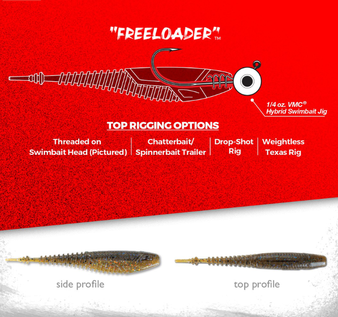 Rapala Crush City Freeloader - Choose Color