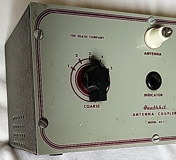 HEATHKIT MODEL AC-1 ANTENNA COUPLER