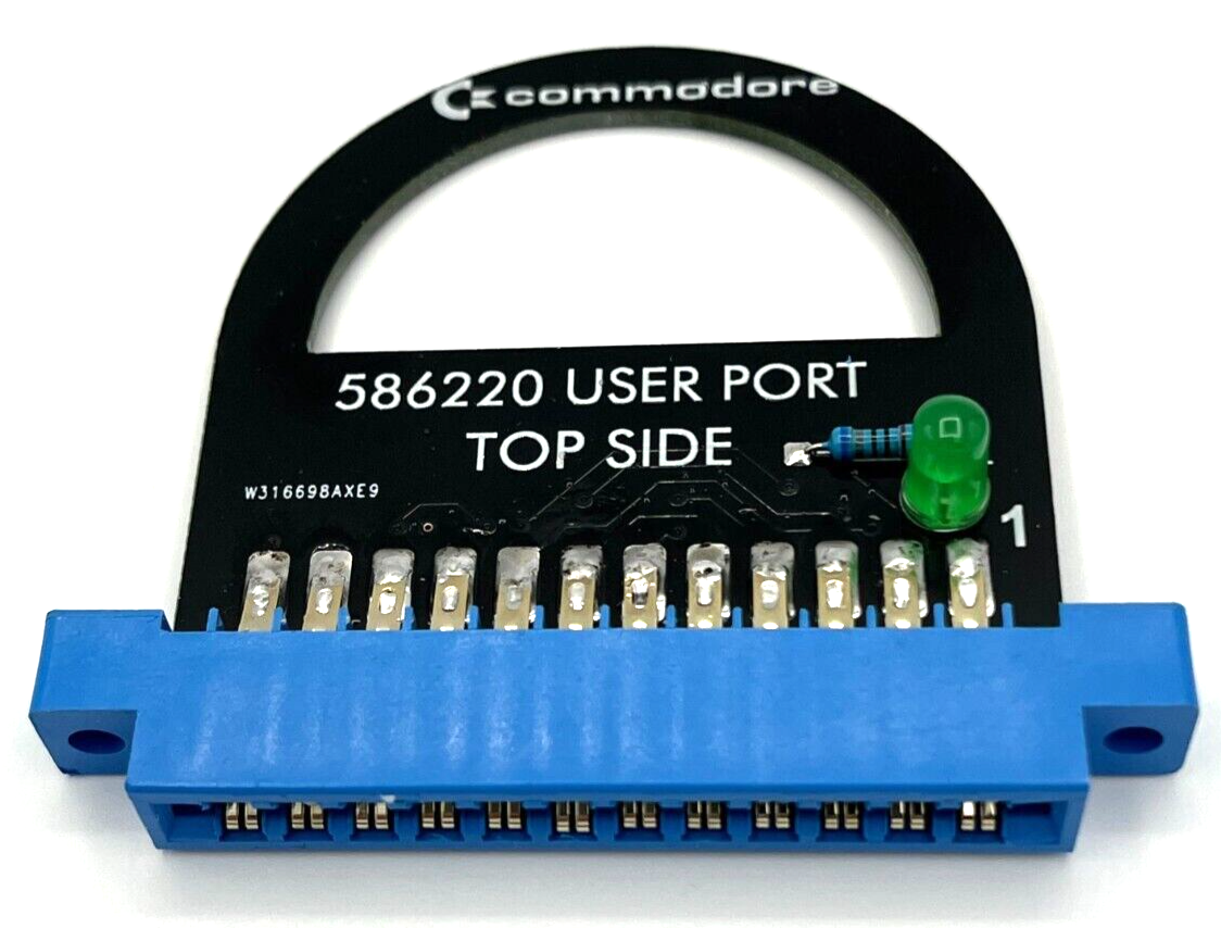 Commodore 64 Dead Test & Diagnostic Cartridge & Test Harness Set - USA seller