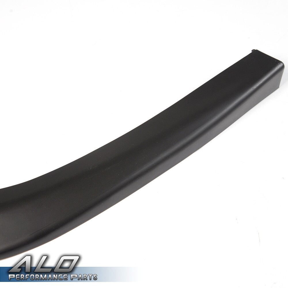 New Black Universal CS Style Under Panel Front Bumper Lip Splitter Chin Spoiler