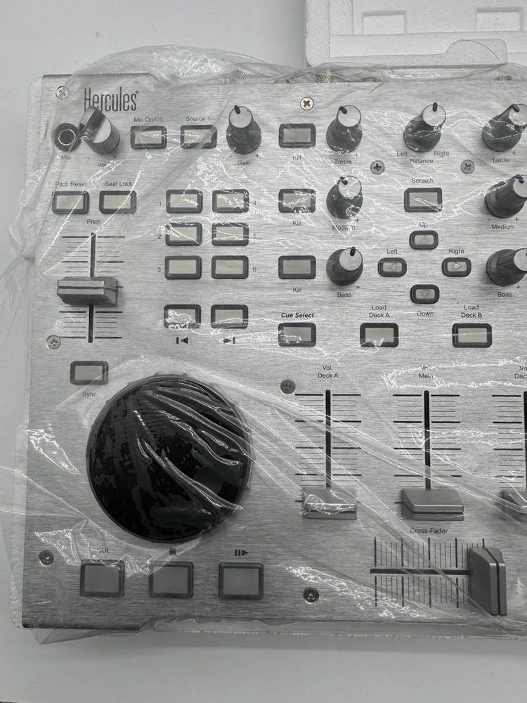 Hercules Dj Console Rmx Dj Controller 4-in/4-out Audio - Silver