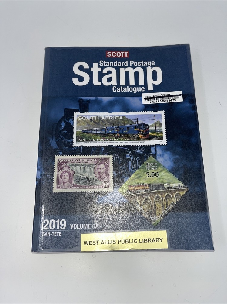 Scott 2019 Standard Postage Catalog vol 6A, SAN-TETE