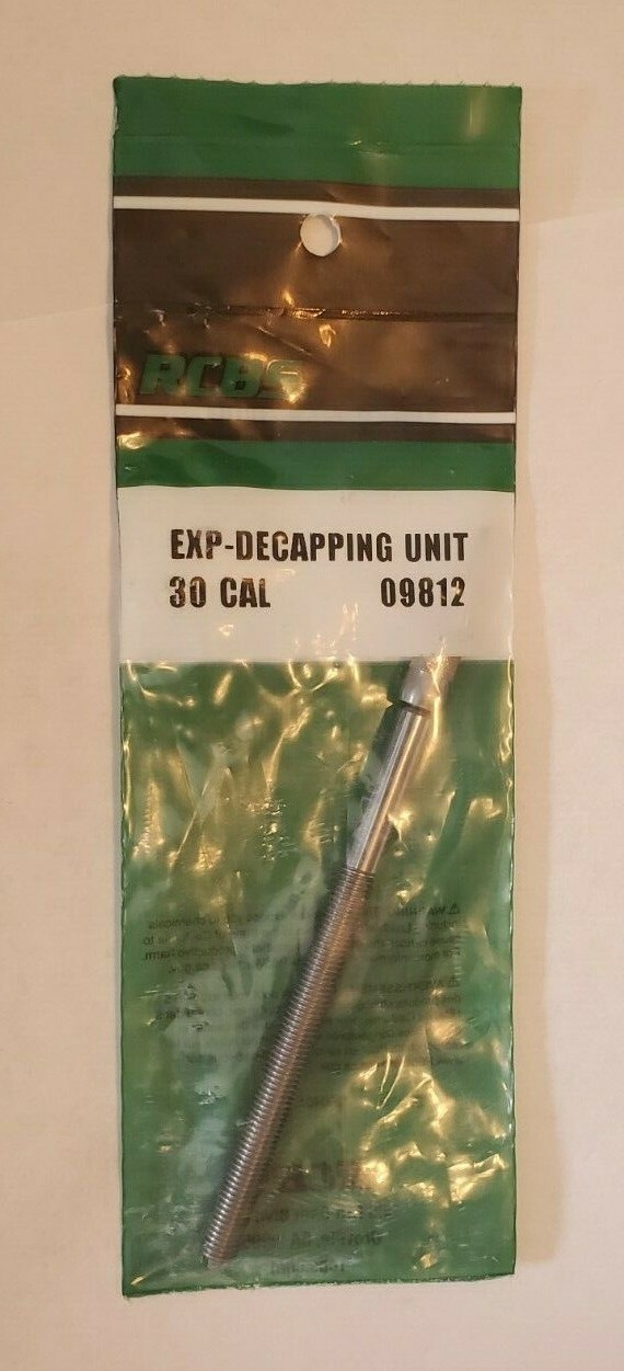 RCBS 09812 EXP-Decapping Unit Replacement Decapping Unit for 30 Cal *SHIPS FAST*