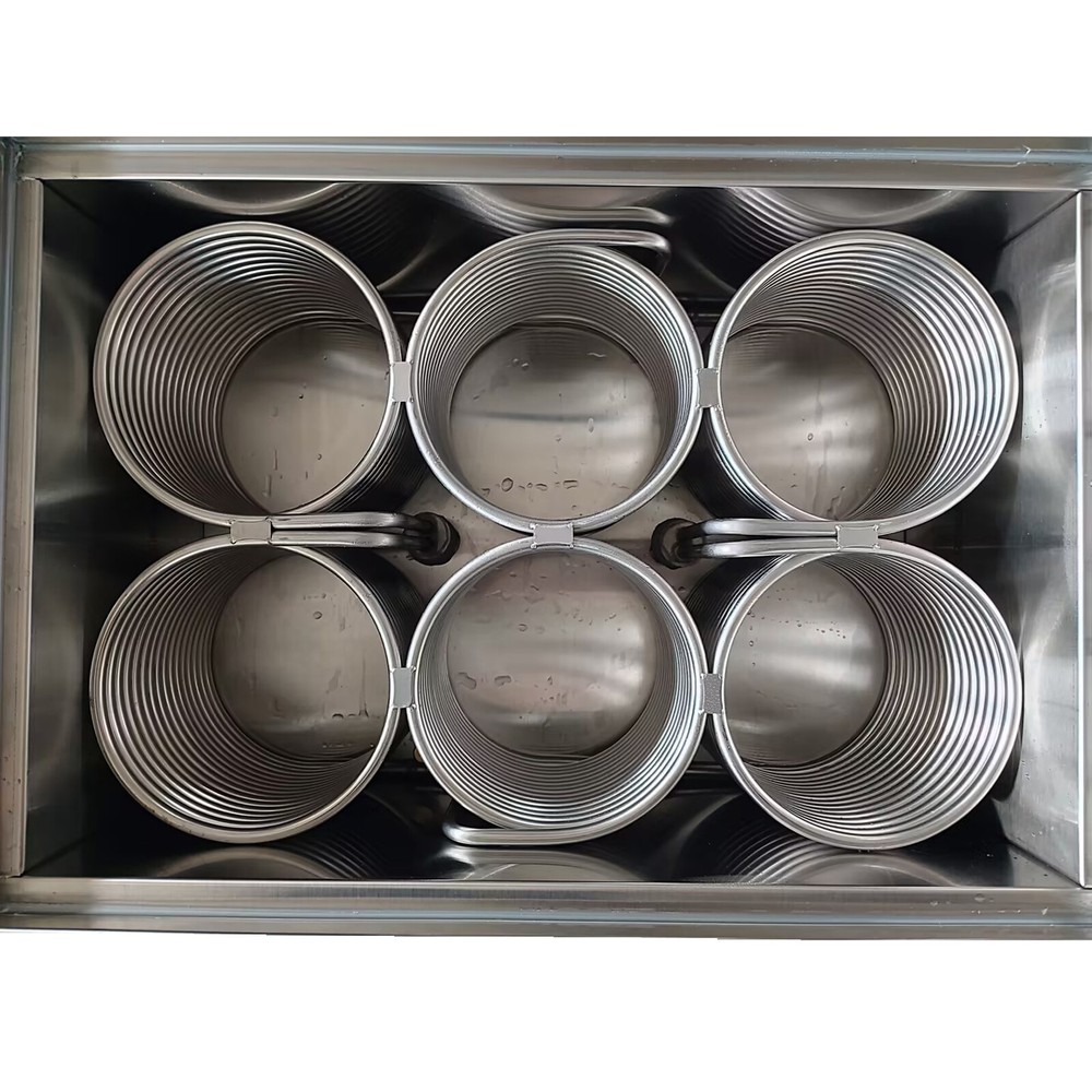 Auto Ice Column Maker Machine 6Columnar Snow Ice Brick Block Forming Machine110V