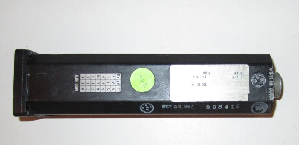 AIRCRAFT INDICATOR GII GIII EPR ENGINE PRESSURE RATIO INTERCONTINENTAL DYNAMICS