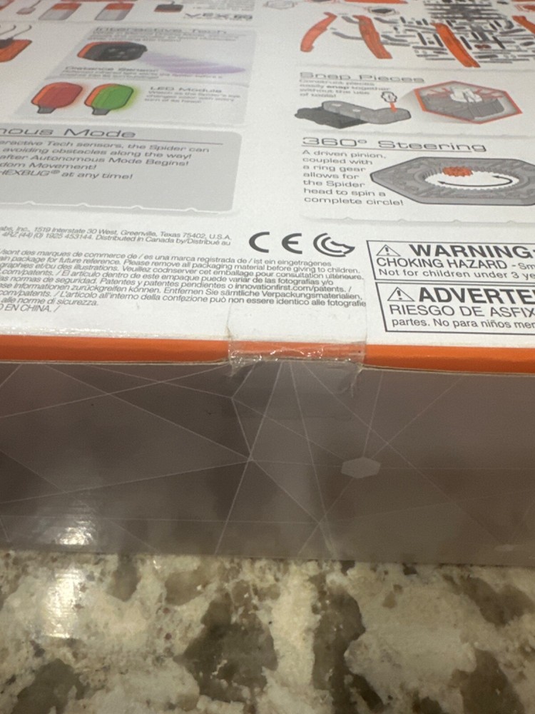HEX Bug VEX Remote Control- robotics construction kit- Spider- Unopened