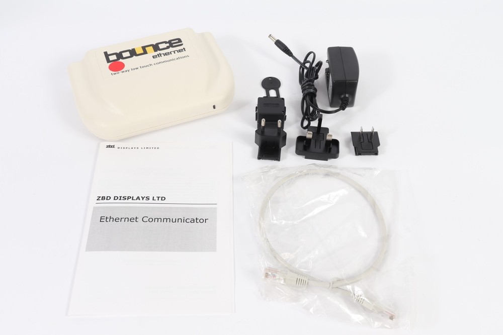 New Open Box ZBD Displays Ethernet Communicator RFV3 Electronic Label