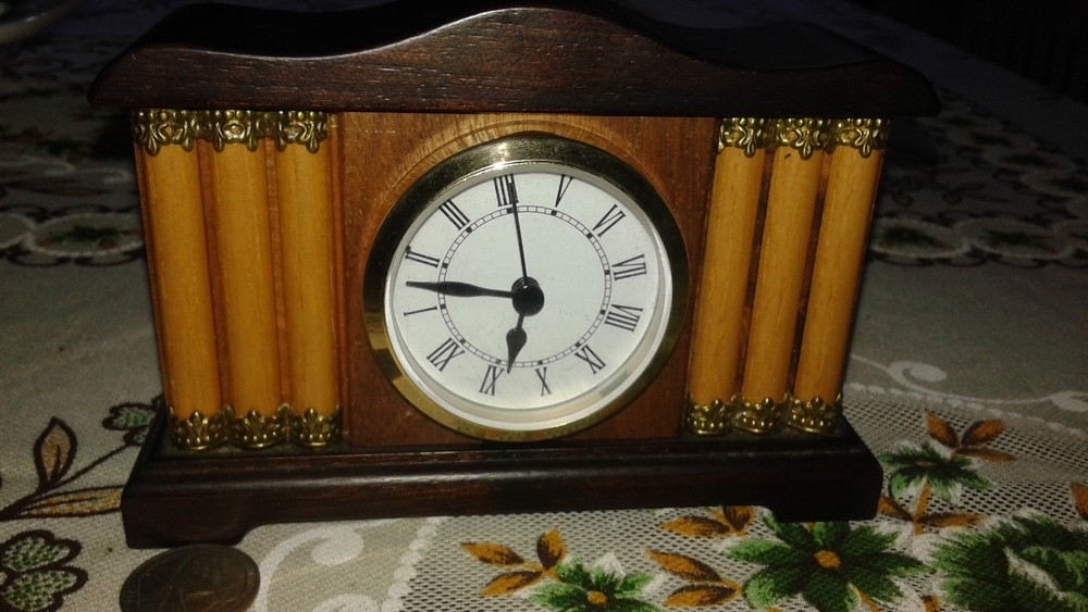 Handcrafted Wooden Clock From Lancaster, PA