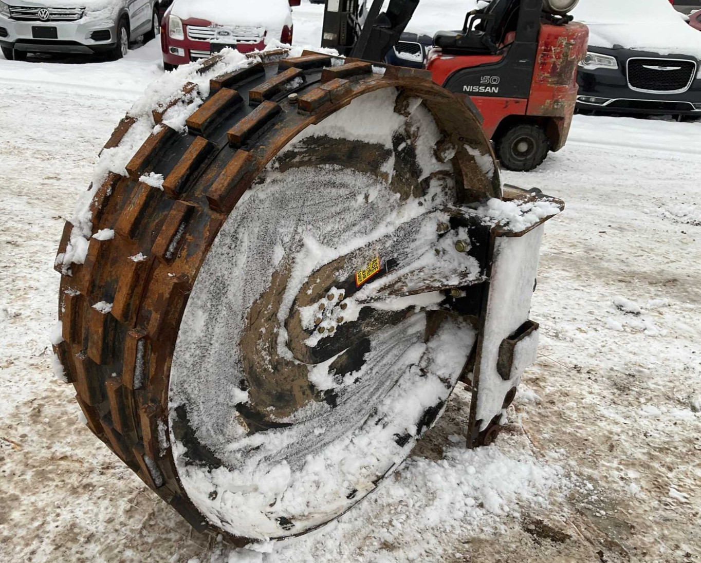 Trench Grader SP42 Vibratory Compactor Wheel SP48 - FREE FREIGHT
